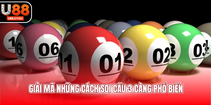 Soi Cầu Ba Càng U88 - Phân Tích Quy Luật Bộ Cược Lô Đề - KA66.RUN